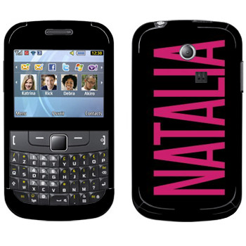   «Natalia»   Samsung Chat 335