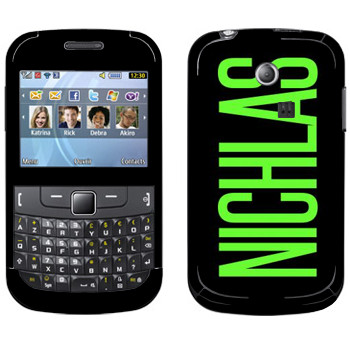   «Nichlas»   Samsung Chat 335