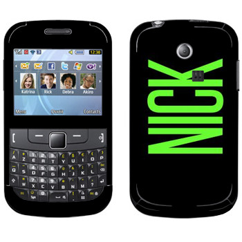   «Nick»   Samsung Chat 335