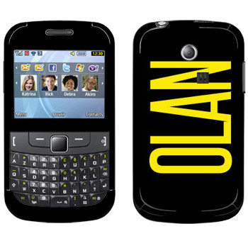   «Olan»   Samsung Chat 335