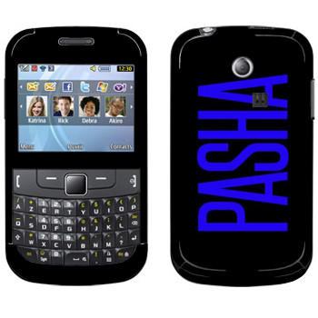   «Pasha»   Samsung Chat 335