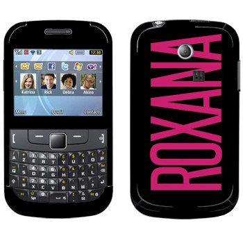   «Roxana»   Samsung Chat 335