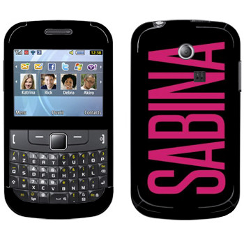   «Sabina»   Samsung Chat 335