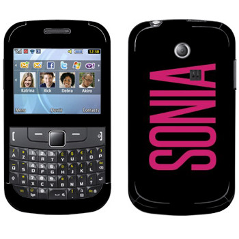   «Sonia»   Samsung Chat 335
