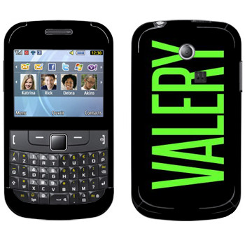   «Valery»   Samsung Chat 335