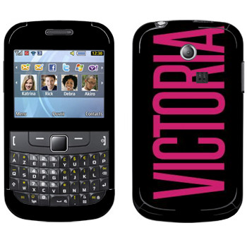   «Victoria»   Samsung Chat 335