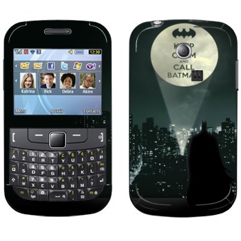   «Keep calm and call Batman»   Samsung Chat 335