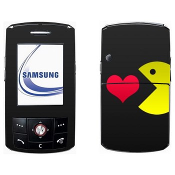   «I love Pacman»   Samsung D800