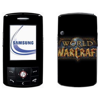   «World of Warcraft »   Samsung D800