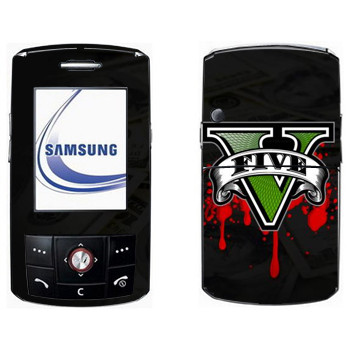   «GTA 5 - logo blood»   Samsung D800