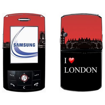   «I love London»   Samsung D800