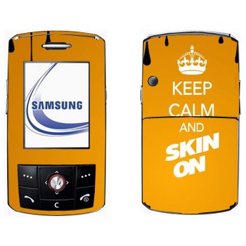   «Keep calm and Skinon»   Samsung D800