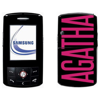  «Agatha»   Samsung D800