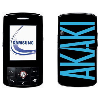   «Akaki»   Samsung D800