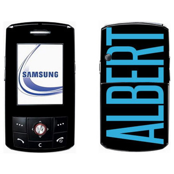   «Albert»   Samsung D800