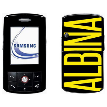   «Albina»   Samsung D800