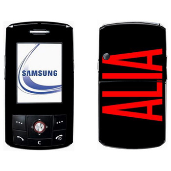   «Alia»   Samsung D800