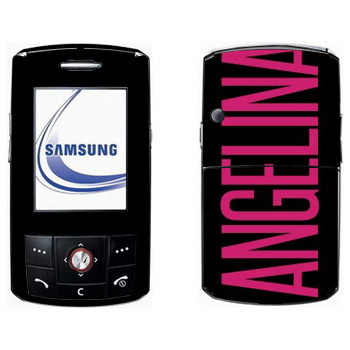   «Angelina»   Samsung D800