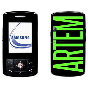   «Artem»   Samsung D800