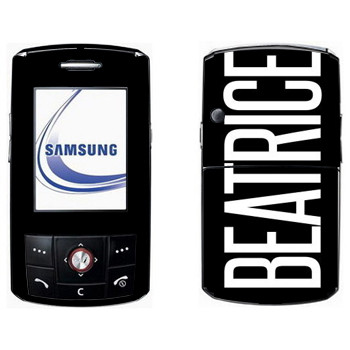   «Beatrice»   Samsung D800