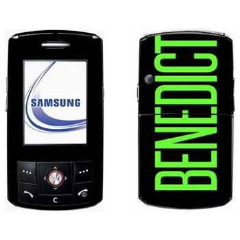   «Benedict»   Samsung D800