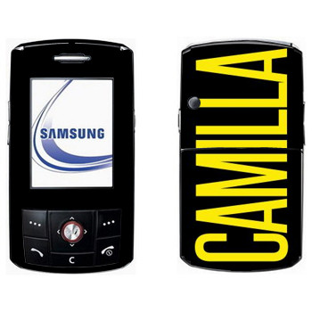   «Camilla»   Samsung D800