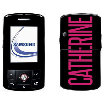   «Catherine»   Samsung D800