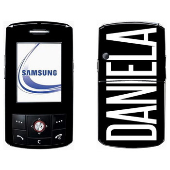   «Daniela»   Samsung D800
