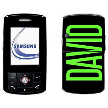   «David»   Samsung D800
