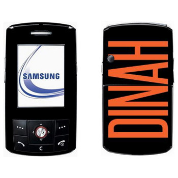   «Dinah»   Samsung D800