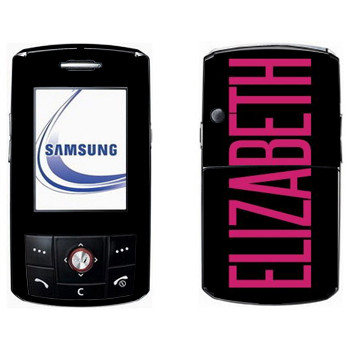   «Elizabeth»   Samsung D800