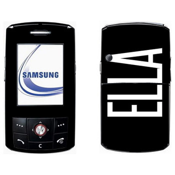   «Ella»   Samsung D800