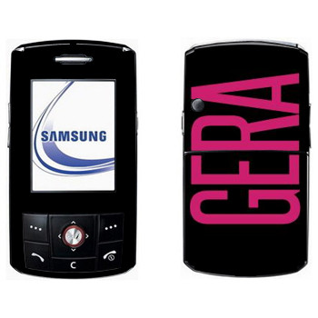   «Gera»   Samsung D800