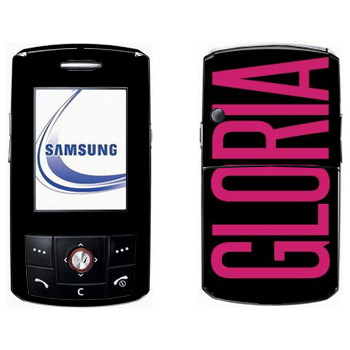   «Gloria»   Samsung D800