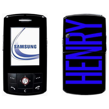   «Henry»   Samsung D800