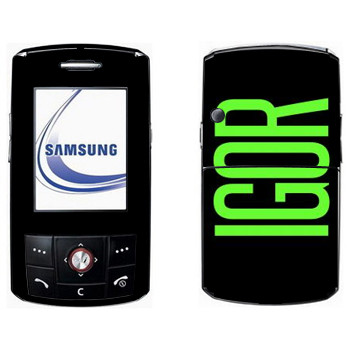   «Igor»   Samsung D800