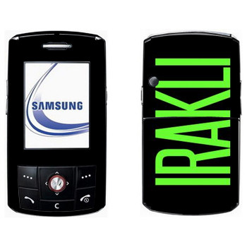   «Irakli»   Samsung D800