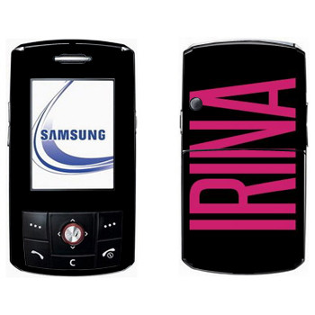   «Irina»   Samsung D800