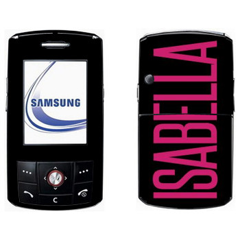   «Isabella»   Samsung D800