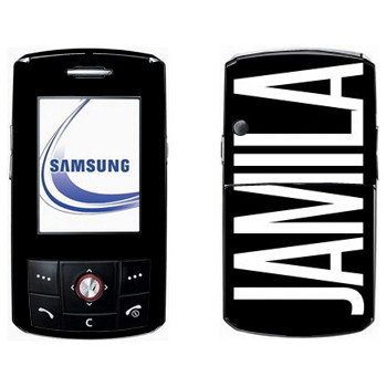   «Jamila»   Samsung D800