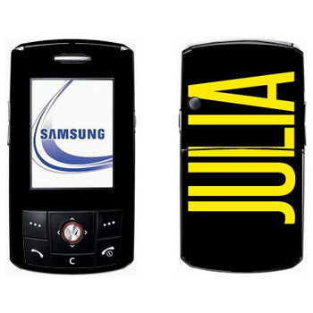   «Julia»   Samsung D800
