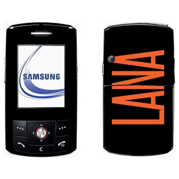   «Lana»   Samsung D800