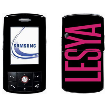   «Lesya»   Samsung D800