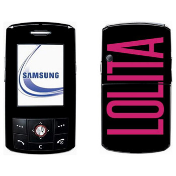   «Lolita»   Samsung D800
