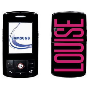   «Louise»   Samsung D800
