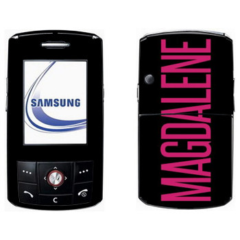   «Magdalene»   Samsung D800