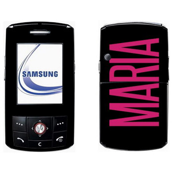   «Maria»   Samsung D800