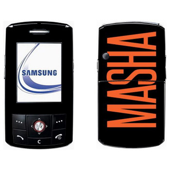   «Masha»   Samsung D800