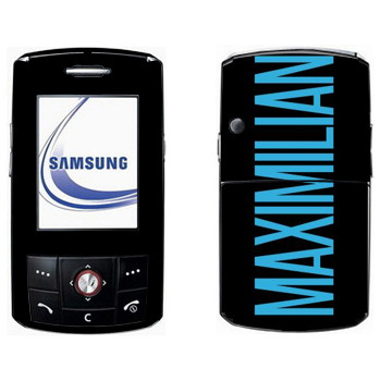   «Maximilian»   Samsung D800