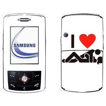   « I love sex»   Samsung D800